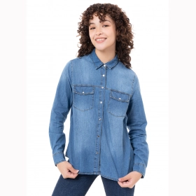 Blusa denim online